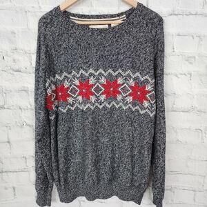 Original Weatherproof the holiday sweater Sz XL christmas winter crewneck A7